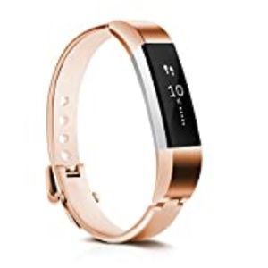 Metal Bracelet Band - Fitbit Alta, Silver & Rose